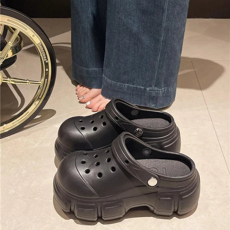 Levoire | Chaussons d'intérieur pour femmes Classiques Nude Chaussures Noires