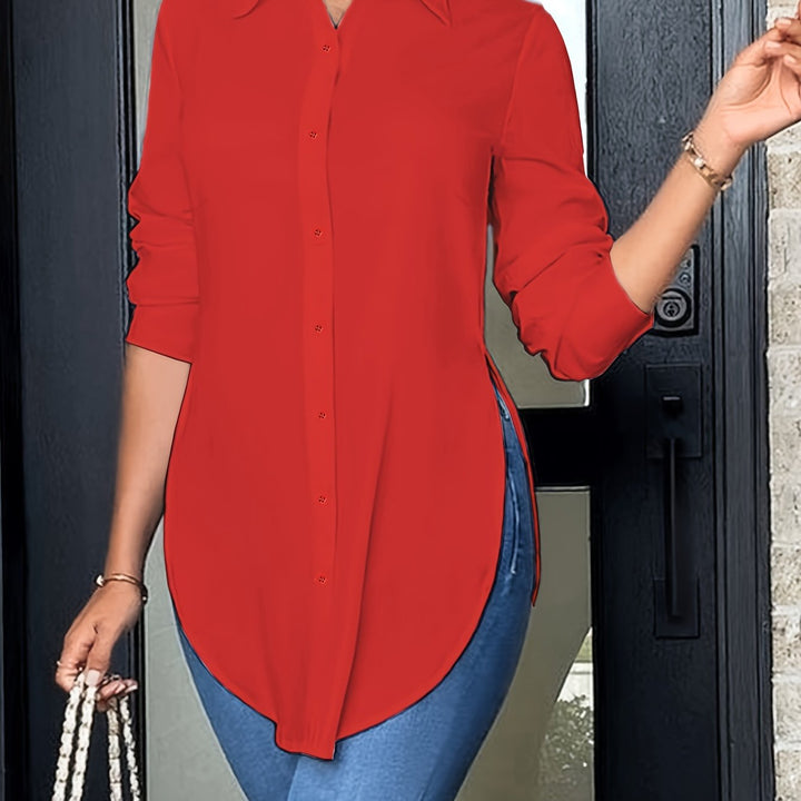 Levoire | Chemise Rento Avec Des Fentes Sur Les Épaules