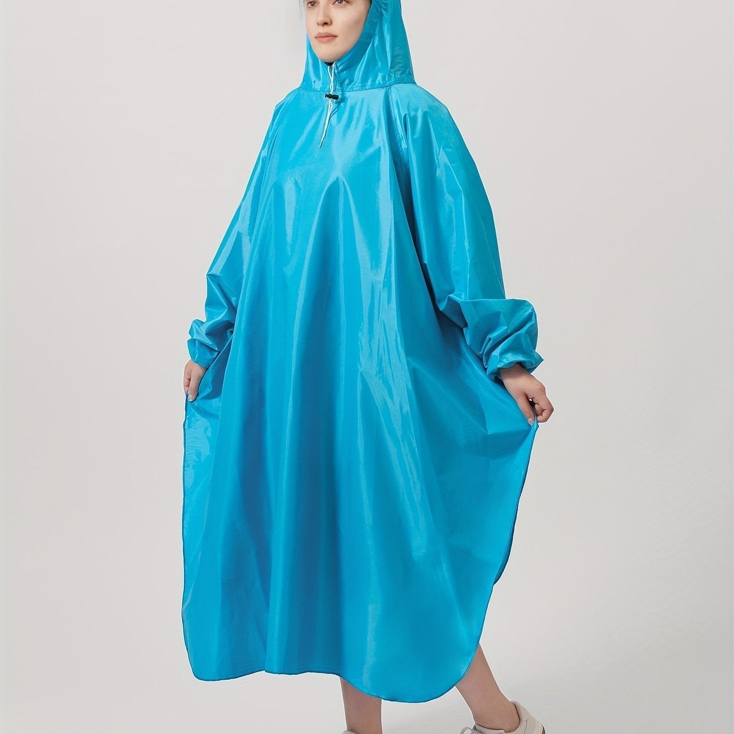 Levoire | Poncho De Pluie Unisexe Imperméable Avec Foulard