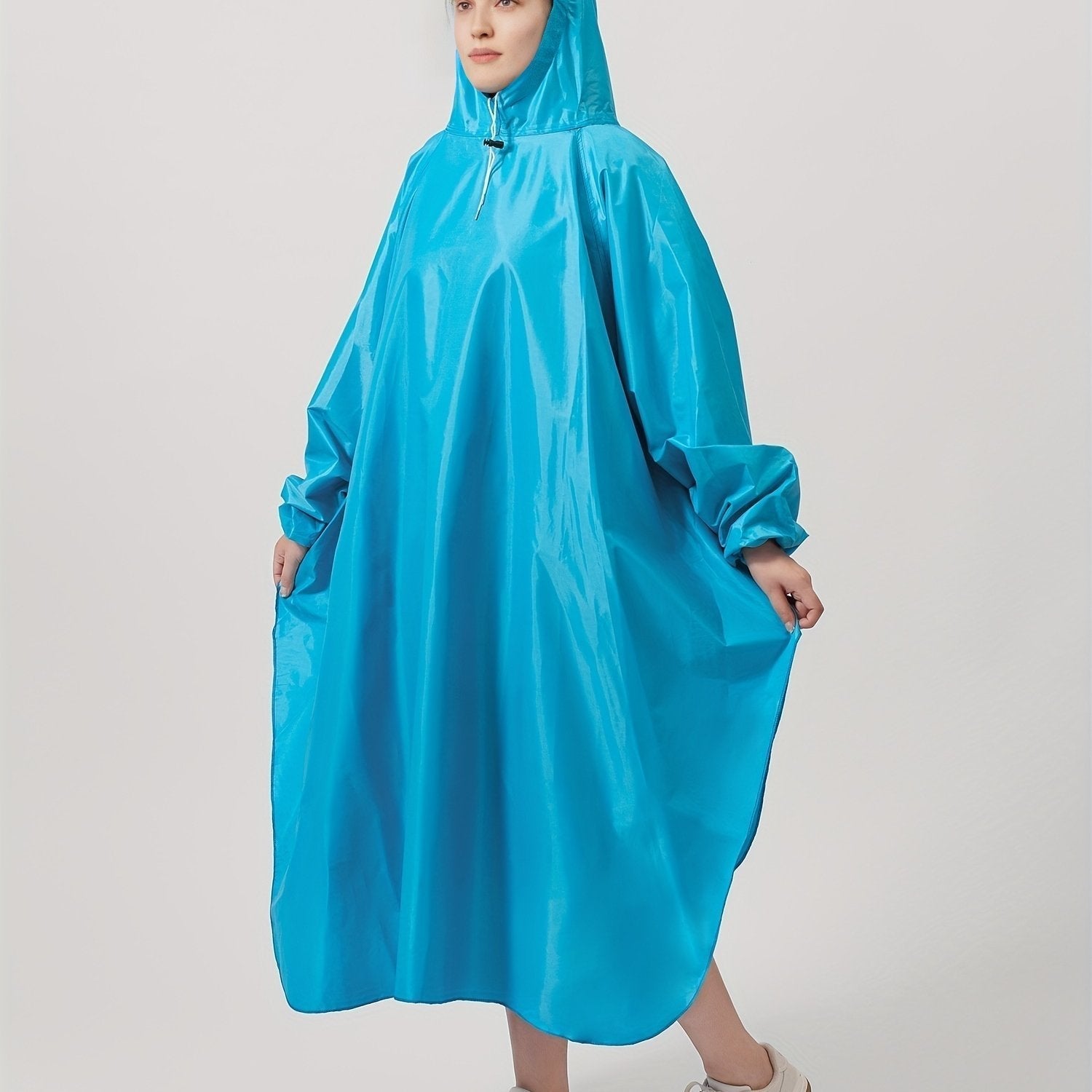 Levoire | Poncho De Pluie Unisexe Imperméable Avec Foulard