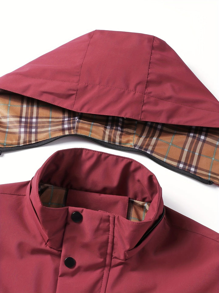 Levoire | Veste De Sport Décontractée Pour Hommes Avec Capuche Amovible