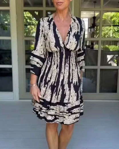 Levoire | Robe coupée avec imprimé floral