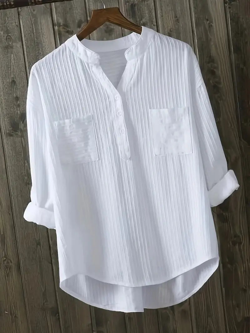 Levoire | Chemise En Lin Pour Femmes Blanc