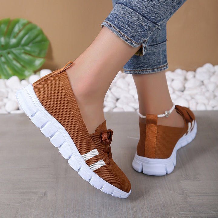 Levoire | Chat De Toit Belles Chaussures Basses À Lacets Pour Femmes