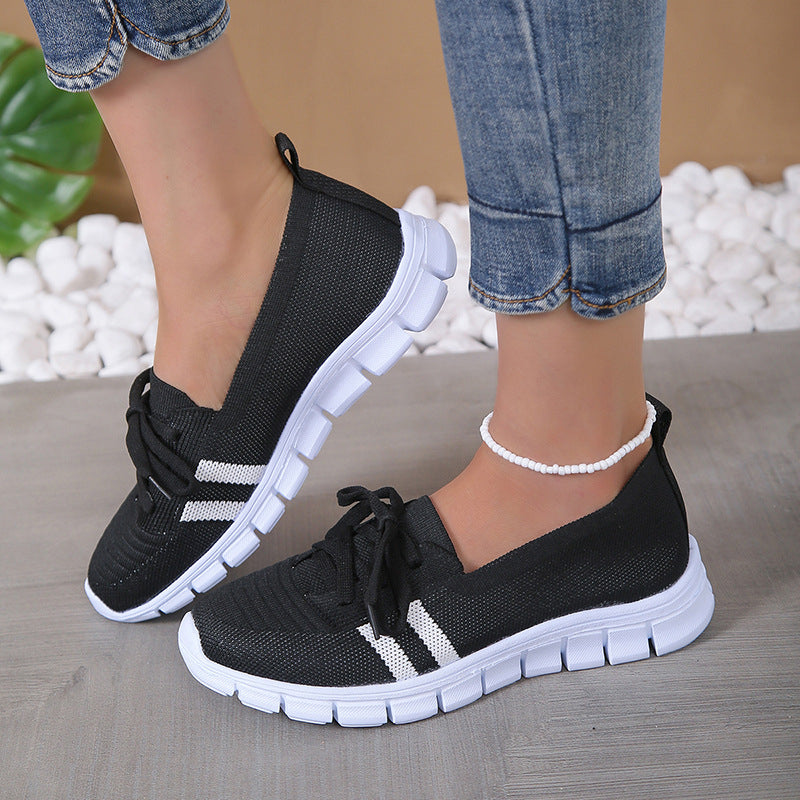 Levoire | Chat De Toit Belles Chaussures Basses À Lacets Pour Femmes