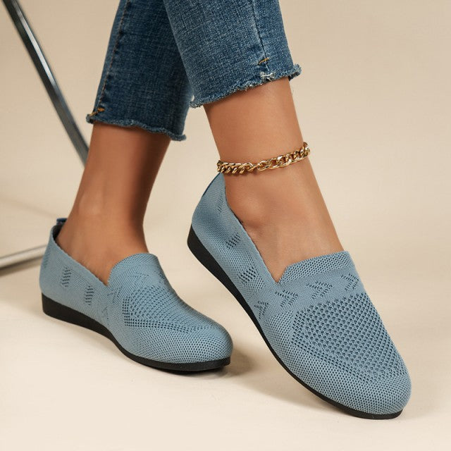 Levoire | Baskets De Tennis Basses À Enfiler En Mesh Pour Femmes