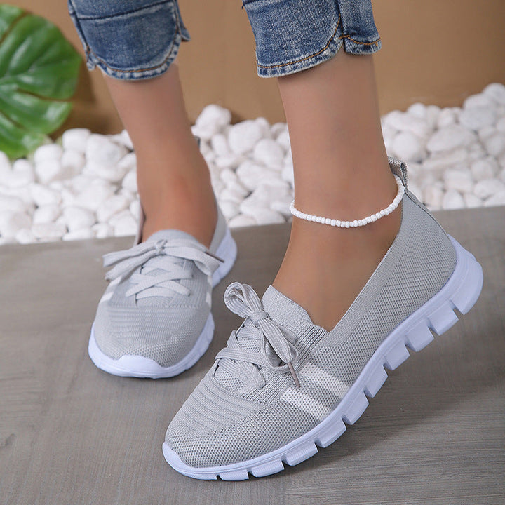 Levoire | Chat De Toit Belles Chaussures Basses À Lacets Pour Femmes