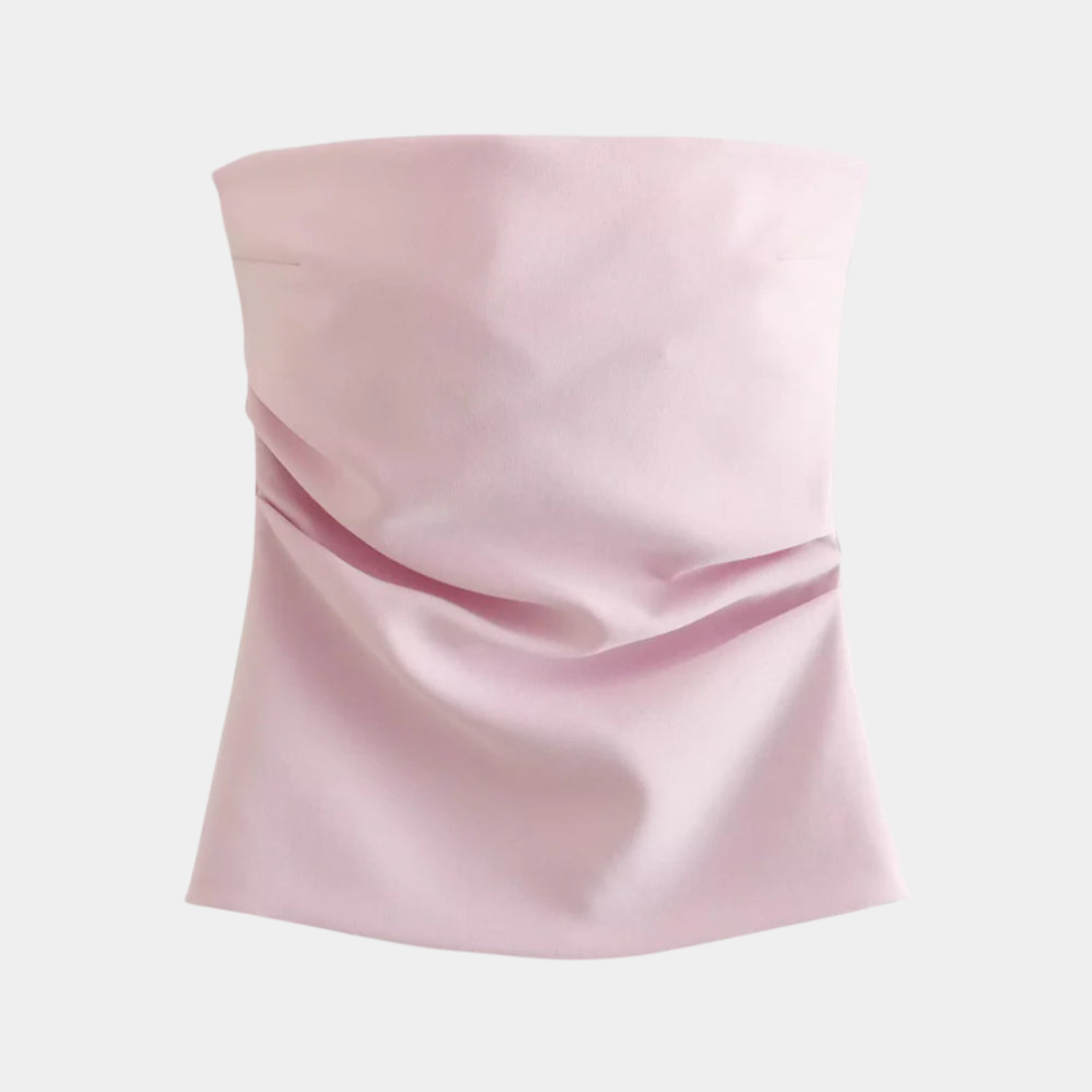 Levoire | Off Shoulder T-Shirt Femme Rosa