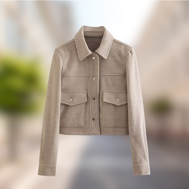 Levoire | Veste Intermédiaire Décontractée Pour Le Printemps Pour Femmes Gris