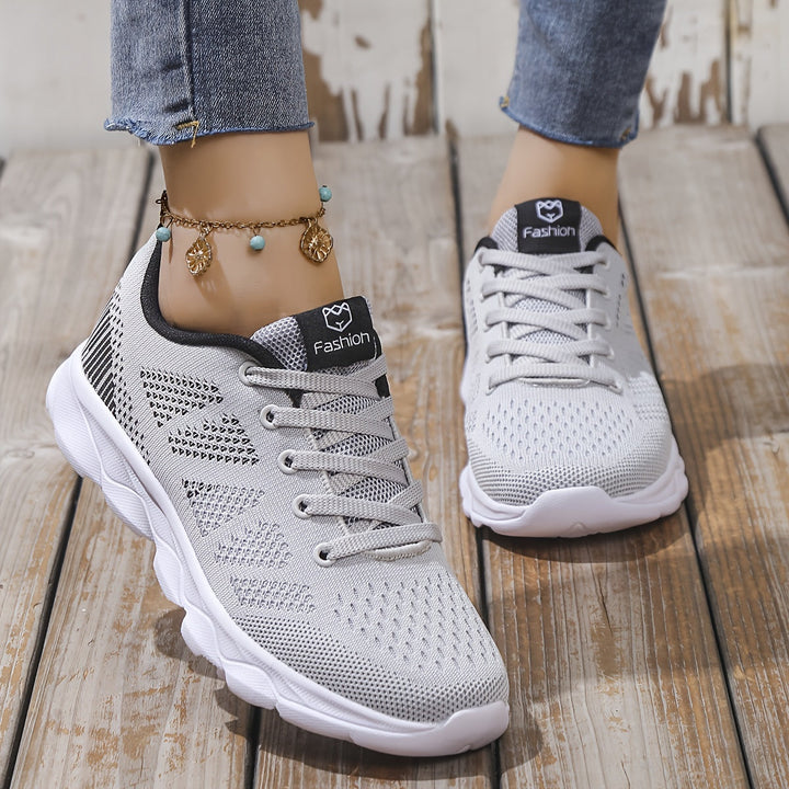 Levoire | Baskets À Lacets Contrastées Pour Femmes