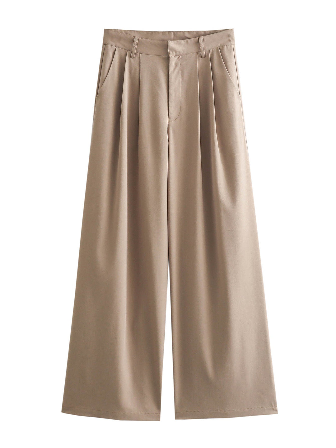 Levoire | Veste Courte Et Pantalon Taille Haute Pantalons kaki