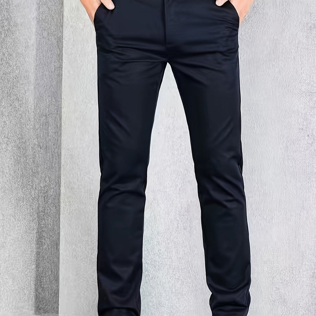 Levoire | Combinaison Élégante Pour Homme En Tissu Élastique Avec Un Design Uni