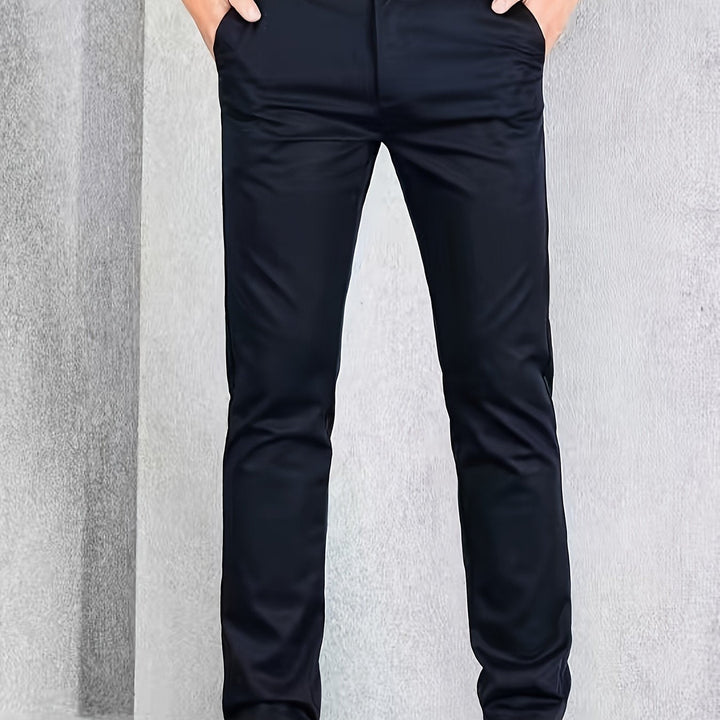Levoire | Combinaison Élégante Pour Homme En Tissu Élastique Avec Un Design Uni