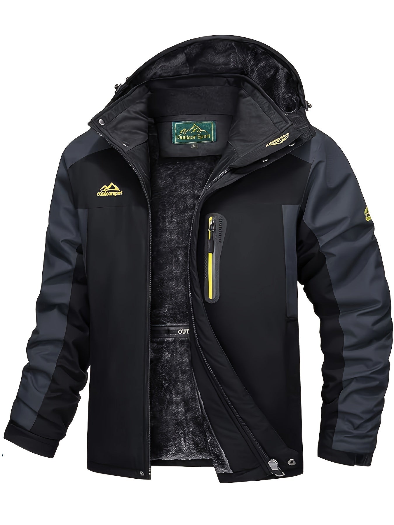 Levoire | Veste en polaire softshell déperlant Gris foncé