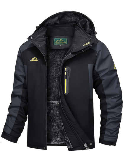 Levoire | Veste en polaire softshell déperlant Gris foncé