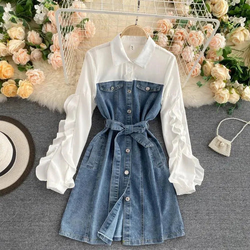 Levoire | Robe en denim rétro