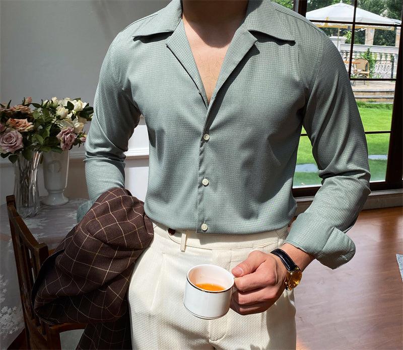 Levoire | Chemise Décontractée À Manches Longues