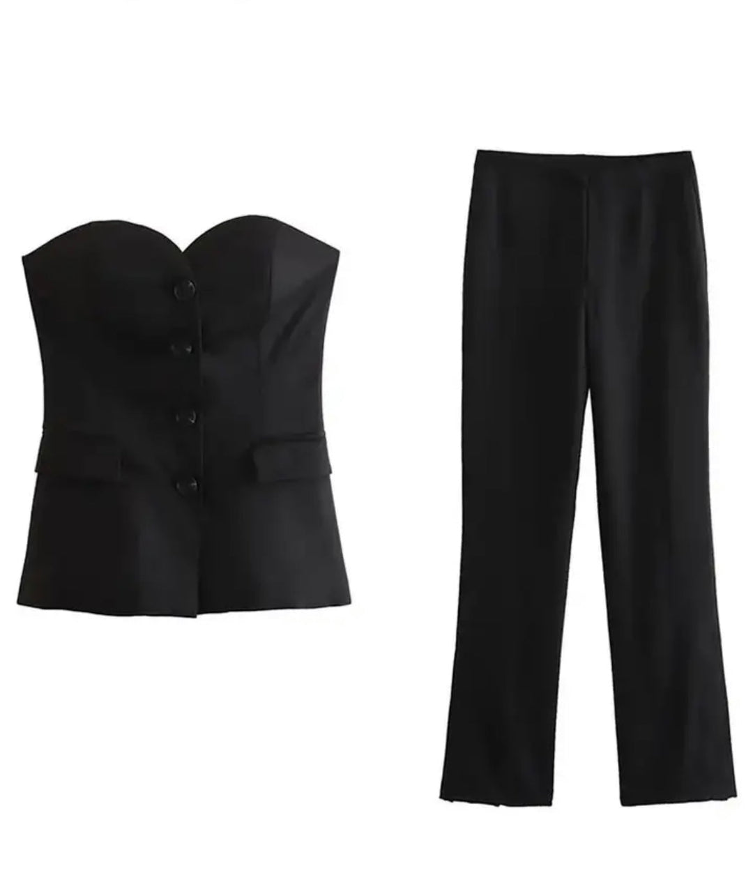 Levoire | Ensemble Blazer Élégant Noir