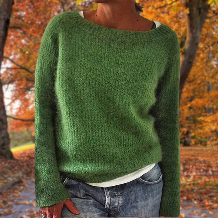 Levoire | Pull en laine classique Vert