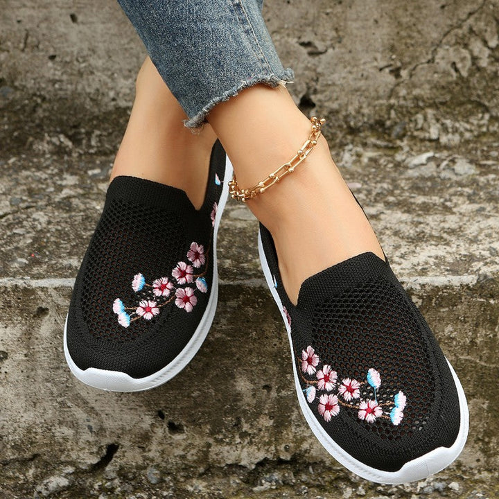 Levoire | Chaussures Avec Broderie De Fleurs