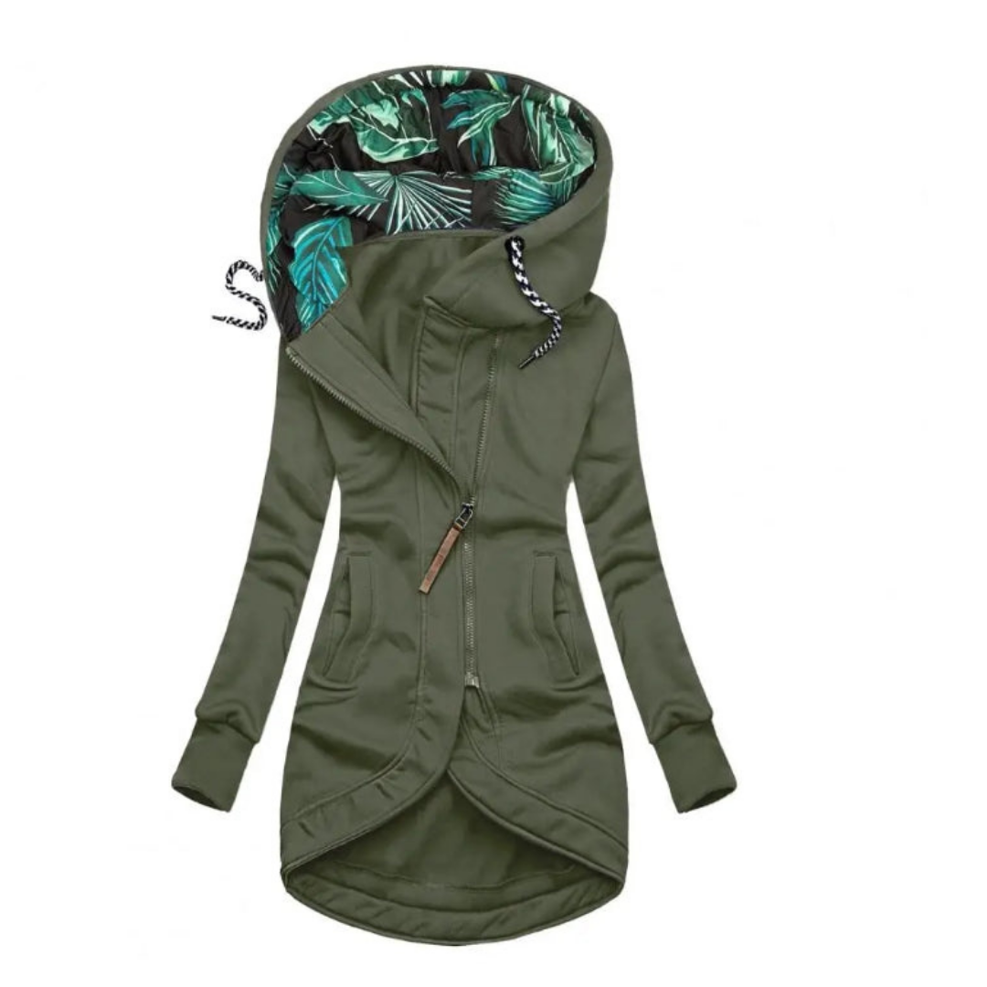 Levoire | Veste D'Hiver Avec Capuche Vert