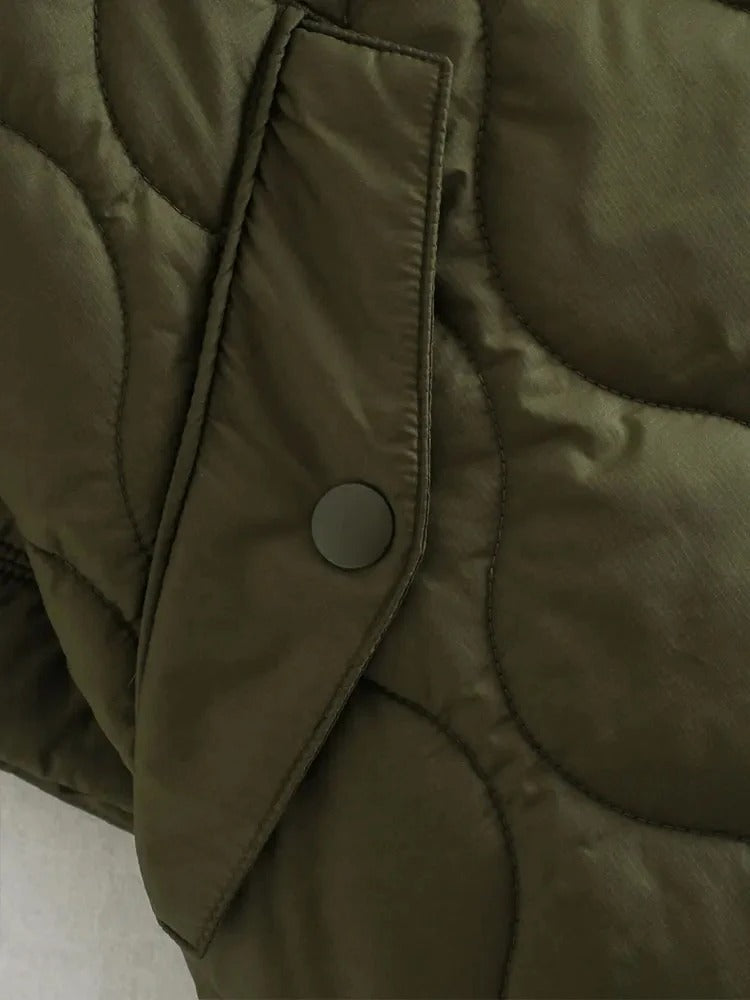 Levoire | Veste Courte Matelassée À Zip