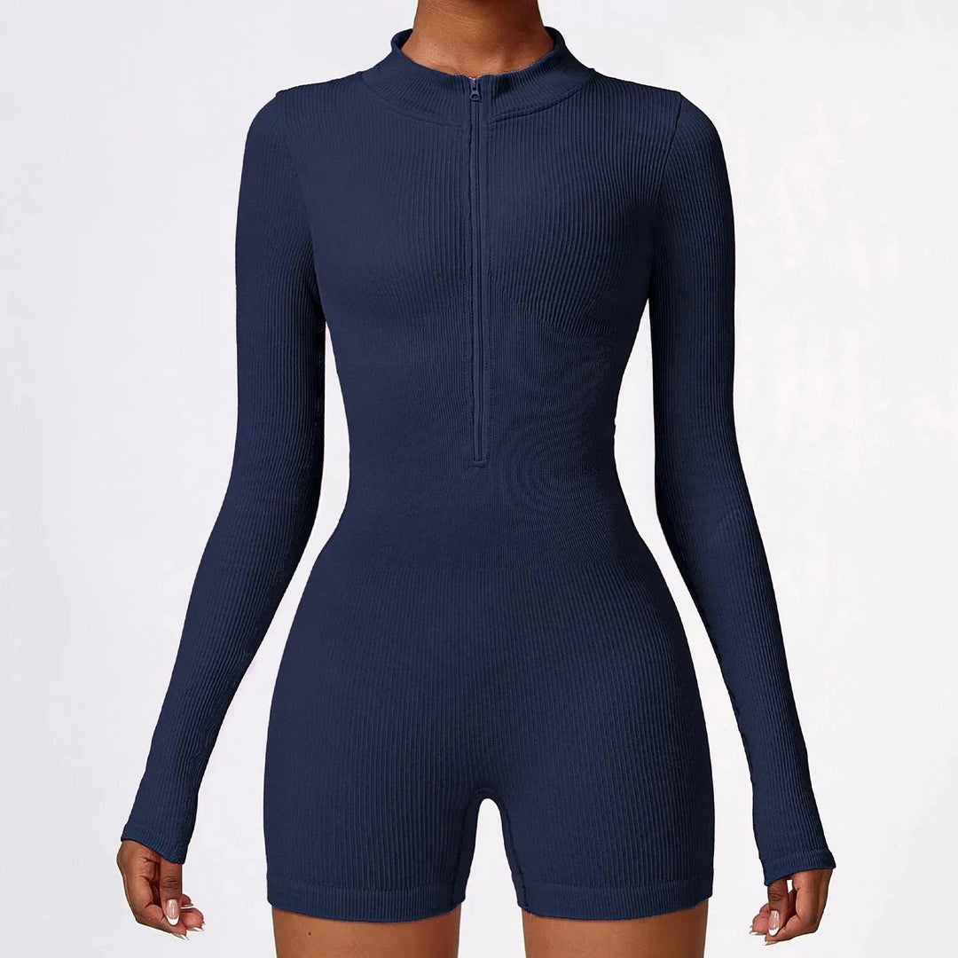 Levoire | Robe stretch pour femmes avec fermeture éclair extensible Insigne Sininen