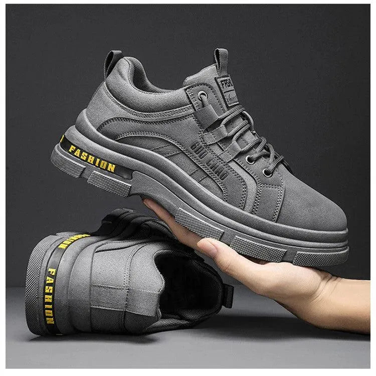 Levoire | Baskets en cuir pour hommes – Style urbain et confort maximal