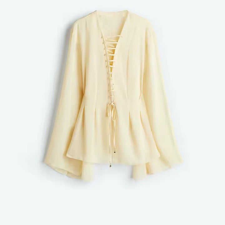 Levoire | Chemise Romantique À Volants Détail Plissé