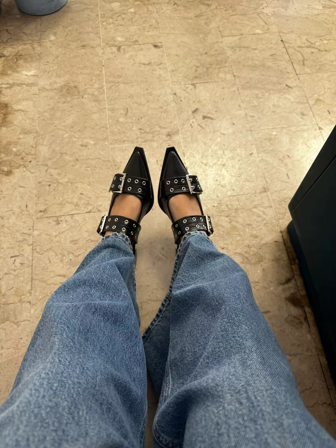 Levoire | Chaussures Plates À Talon Ouvert Élégantes