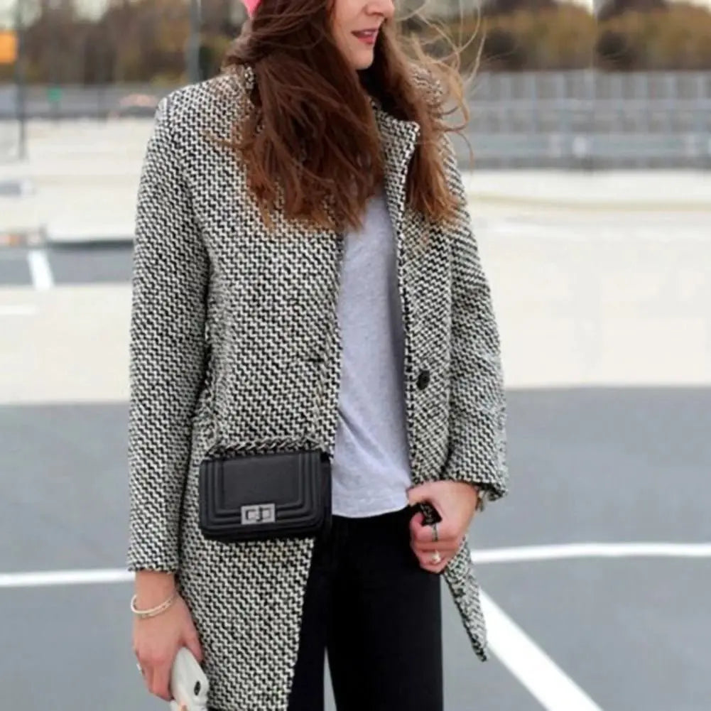 Levoire | Manteau long en tissu doux