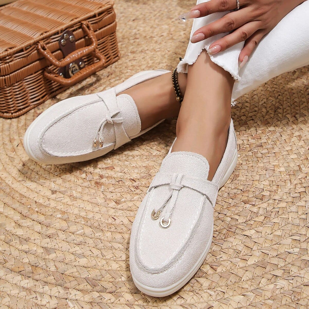 Levoire | Belles Mocassins Pour Femmes Blanc