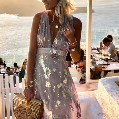 Levoire | Robe D'été Fluide Pour Femme - Maxi