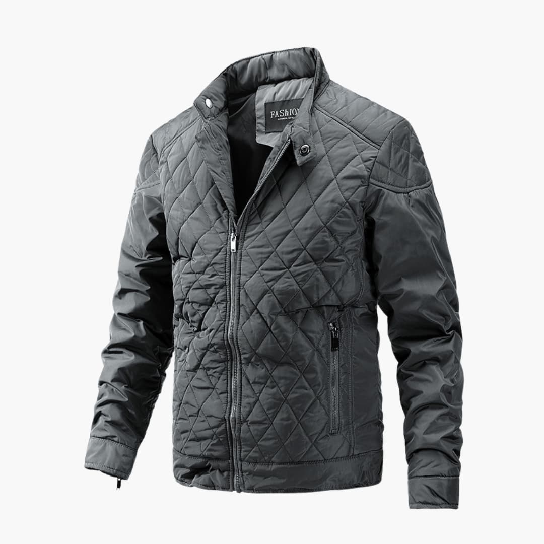 Levoire | Veste À Carreaux Gris