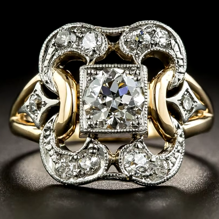 Levoire | Viinijuhla Zirconium Bague En Or Or