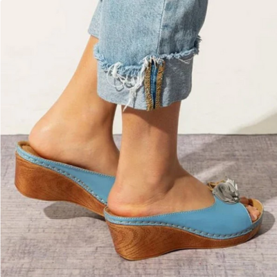 Levoire | Sandales compensées en cuir
