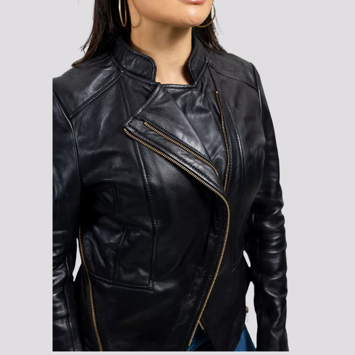 Levoire | Veste Légère En Cuir Élégante