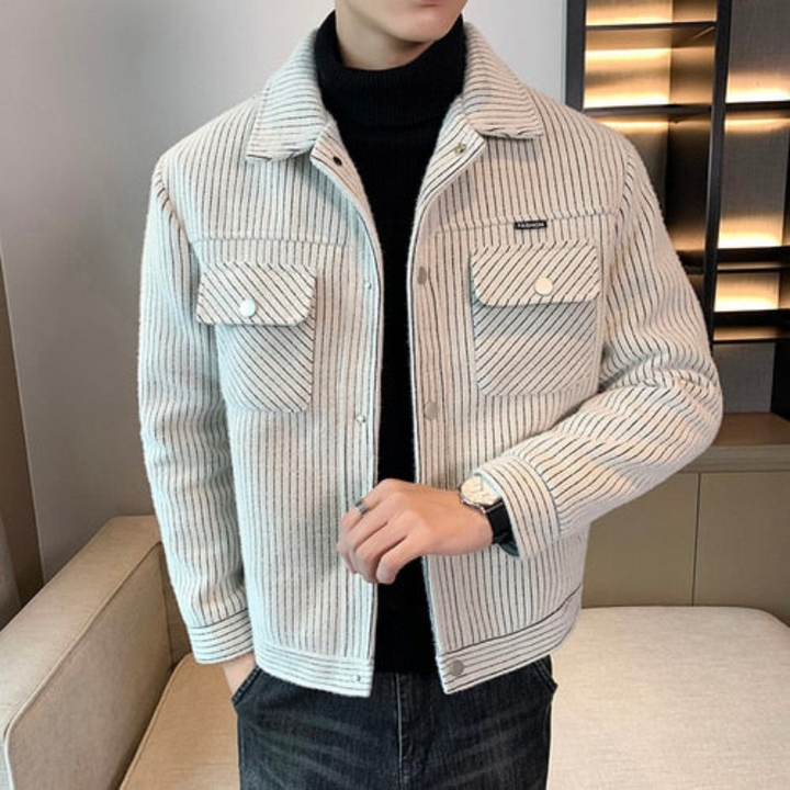 Levoire | Veste pour hommes tendance veste d'été pour hommes Blanc