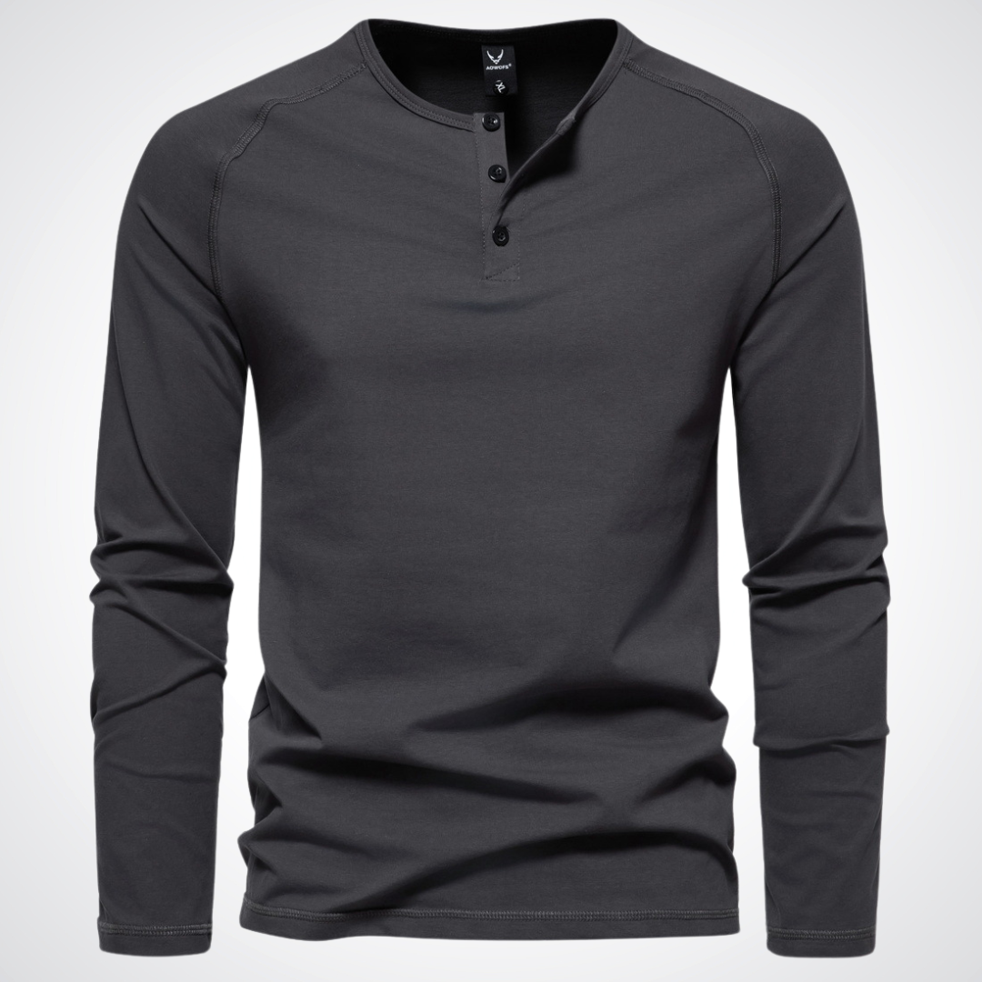 Levoire | Chemise À Manches Longues Gris