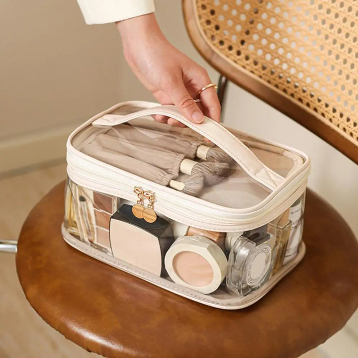 Levoire | Grande Trousse De Maquillage Étanche En Pvc Transparent
