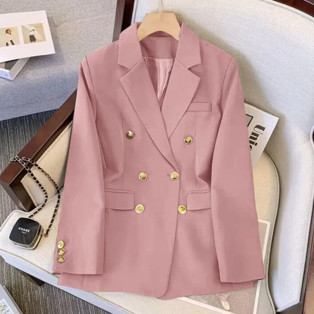 Levoire | Blazer À Double Boutonnage Pour Femmes Rosa