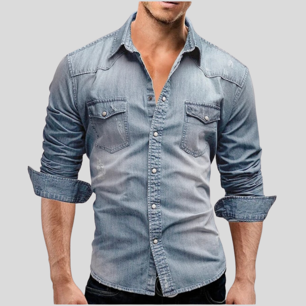 Levoire | Chemise À Manches Longues Moderne Et Décontractée Pour Hommes