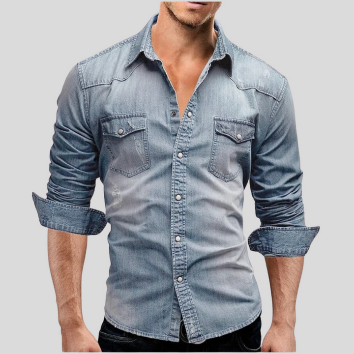 Levoire | Chemise À Manches Longues Moderne Et Décontractée Pour Hommes