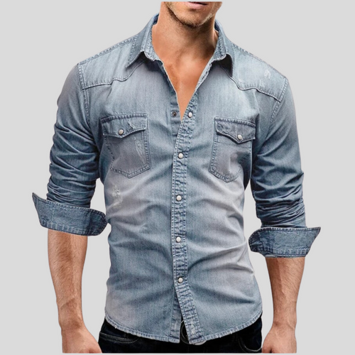 Levoire | Chemise À Manches Longues Moderne Et Décontractée Pour Hommes