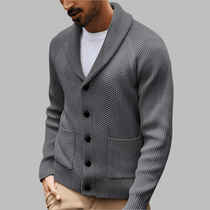 Levoire | Manteau En Laine Avec Col Gris