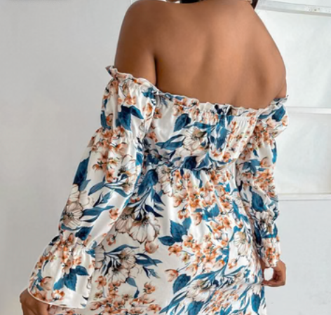 Levoire | Robe D'Été Pour Femmes Luxueuse Avec Imprimé Floral