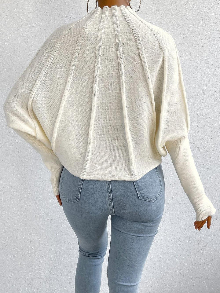 Levoire | Pull En Tricot Avec Manches Chauve-Souris Et Sensation Cachemire