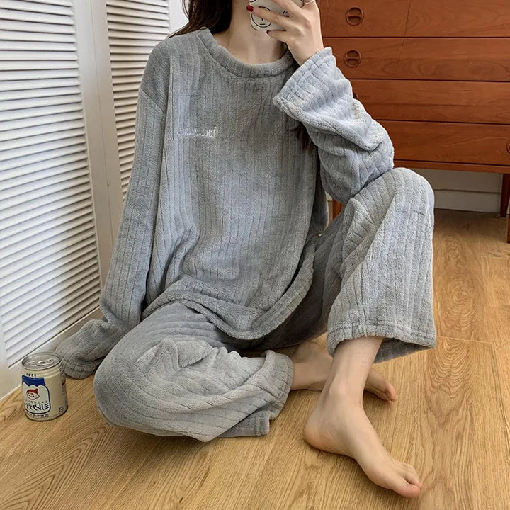 Levoire | Pantalons De Pyjama À Louer Chaud Et Tendance Gris