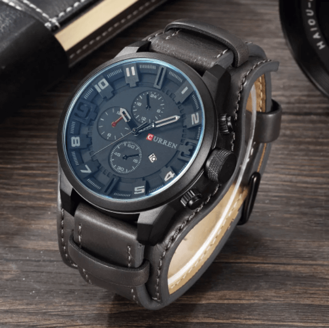 Levoire | Montre Bracelet De Luxe Navigator En Cuir