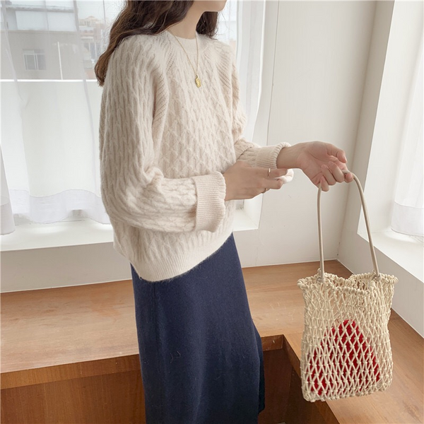 Levoire | Designer-Tricot Douillet Doux Beige